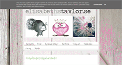 Desktop Screenshot of elisabethstavlor.se